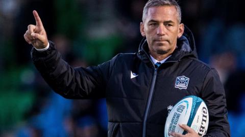 Glasgow Warriors head coach Franco Smith