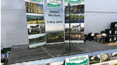 Tandridge District Council election boards