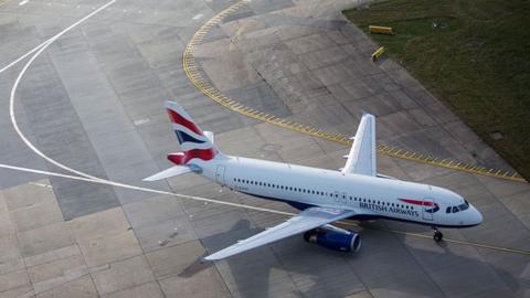 Plane at airport