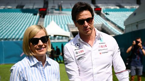 Susie and Toto Wolff