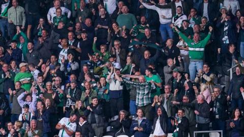 Plymouth Argyle fans at Hull City