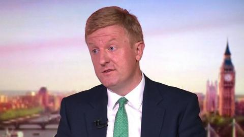 Conservative party chairman, Oliver Dowden