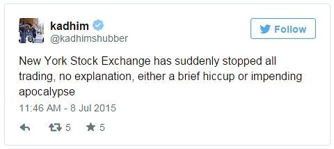 Tweet by Kadhim Shubber - 8 July 2015