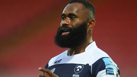 Semi Radradra in action for Bristol Bears