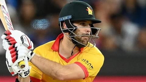 Ryan Burrell helped Zimbabwe clinch victory in the T20 series