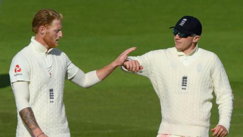 Ben Stokes and Dom Bess