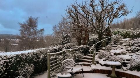 Snowy scenes Conwy