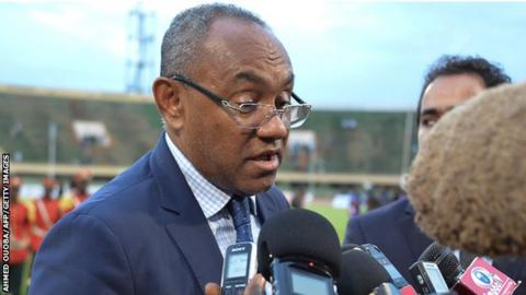 Caf president Ahmad