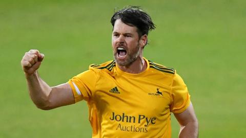 Notts Outlaws' Dan Christian