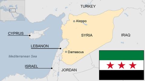 Syria map