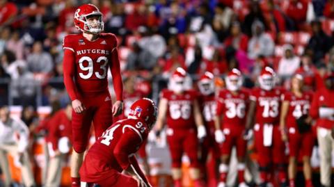 Jude McAtamney watches a kick