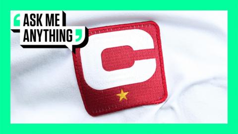 NFL captain's patch