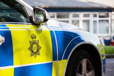 Nottinghamshire Police car