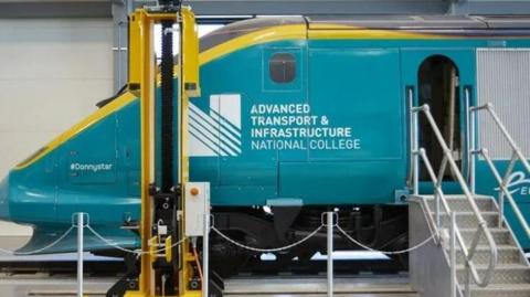 Rail training college equipment