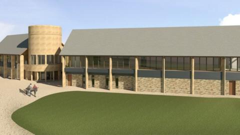 CGI of Carnoustie Golf Links extension