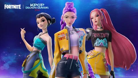 Zoey, Rumi and Mira in Fortnite.