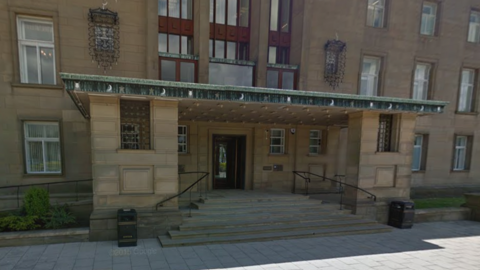 A generic view of Kirkcaldy House.