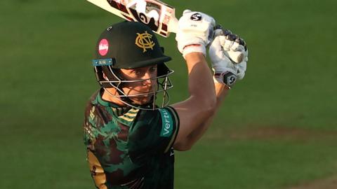 Joe Clarke of Nottinghamshire Outlaws