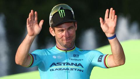 Mark Cavendish waves