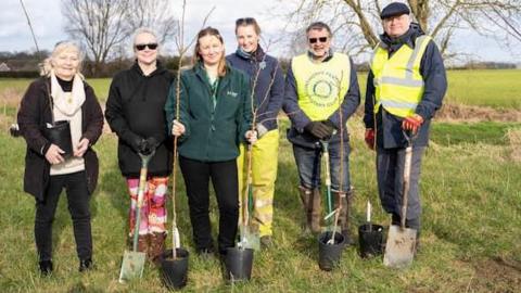 Volunteers and members of the scheme