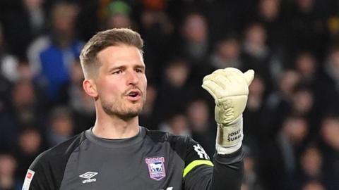 Vaclav Hladky in action for Ipswich Town