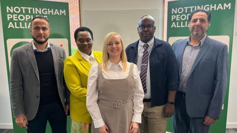 Anwar Khan, Faith Gakanje-Ajala, Kirsty L Jones, AJ Matsiko and Imran Jalil