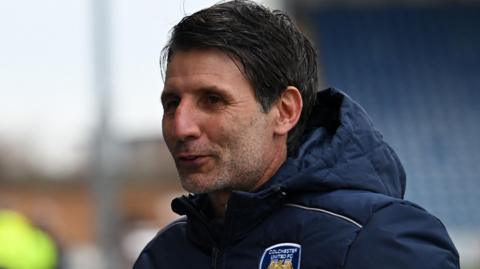 Colchester United boss Danny Cowley