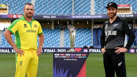 Aaron Finch and Kane Williamson