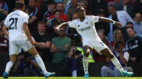 Ryan Sessegnon celebrates