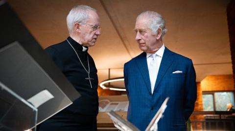King Charles III and the Most Reverend Justin Welby