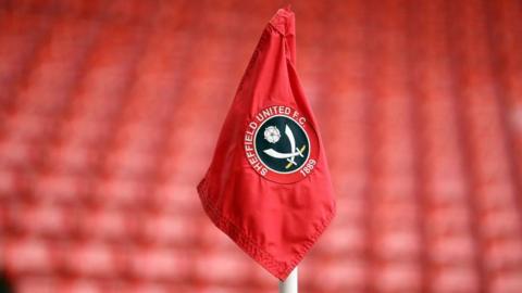 Sheffield United corner flag general view