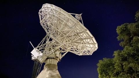 Goonhilly Earth Station satellite