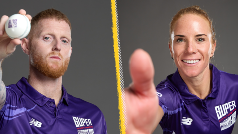 Ben Stokes and Lauren Winfield-Hill