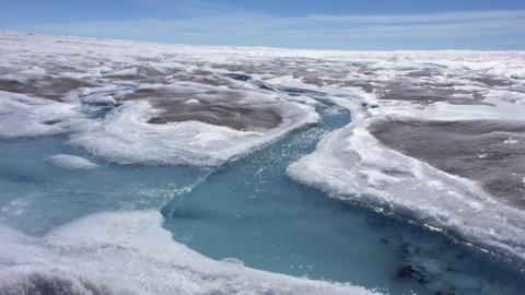 Greenland ice