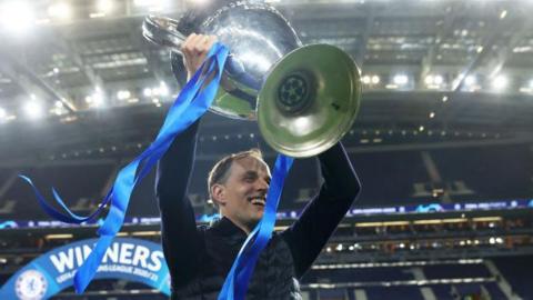 Thomas Tuchel's track record of success included winning the Champions League with Chelsea in 2021