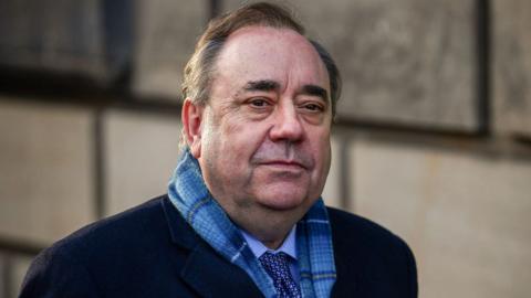 alex salmond outside High Court