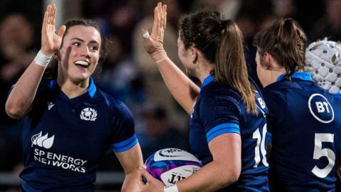 Scotland celebrate