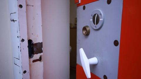 Prison door