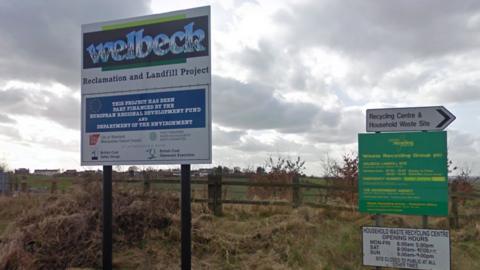 Welbeck site sign