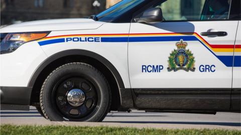 An image of a parked RCMP vehicle