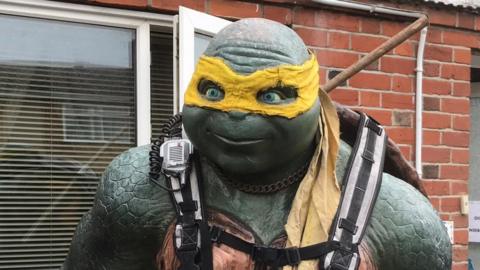 Teenage Mutant Ninja Turtle model