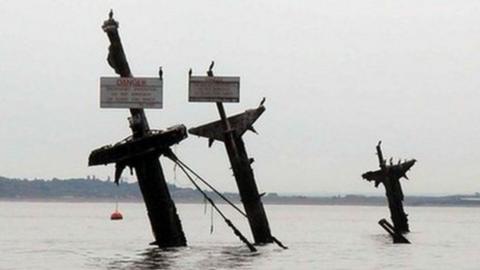 Masts To Be Axed From Explosive-filled Shipwreck In Safety Bid - BBC News