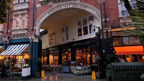 Wyndham Arcade in Cardiff