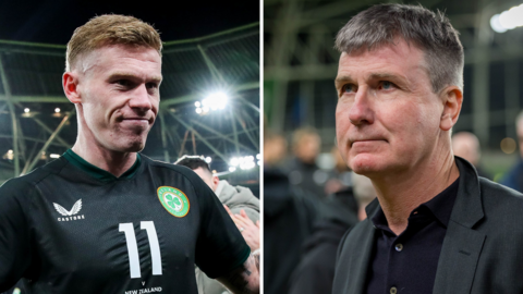 James McClean and Stephen Kenny