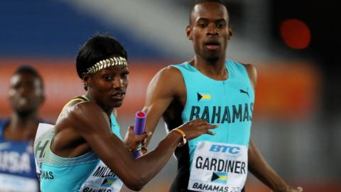 Bahamas mixed relay team