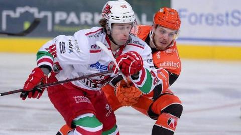 Cole Sanford of Cardiff Devils