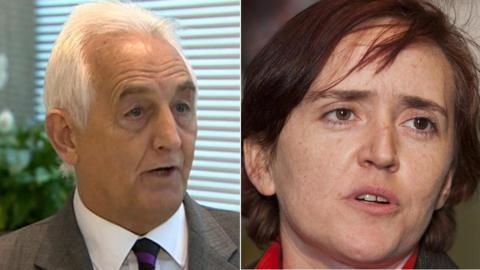 David Rowlands and Anne Marie Waters