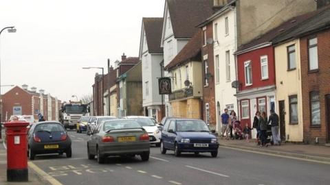 Magdalen Street in Colchester