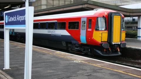 Gatwick Express train