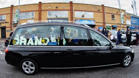 Tommy Robson hearse